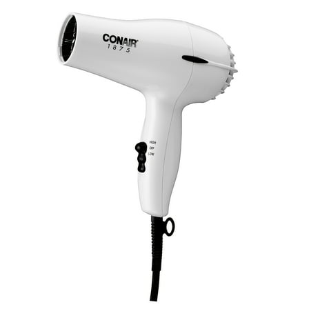 Conair 1875 Watt Mid-Size Styler Hair Dryer, White