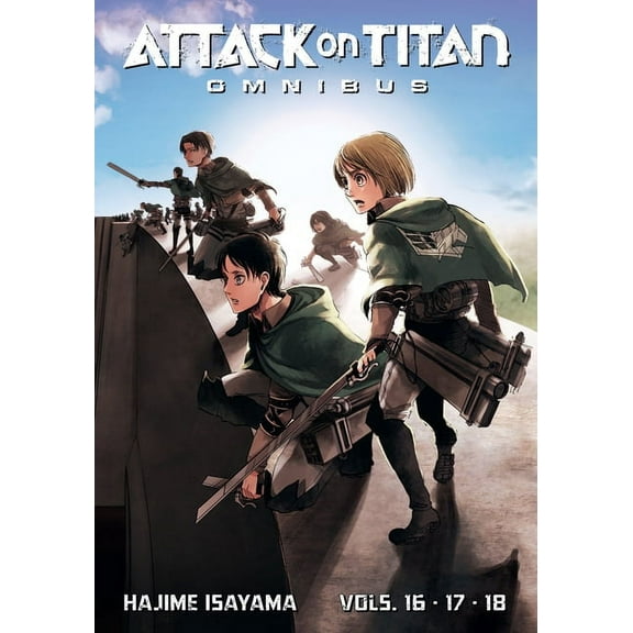 Attack on Titan Omnibus Attack on Titan Omnibus 6 (Vol. 16-18), (Paperback)