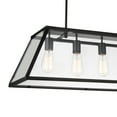thumbnail image 5 of CWI Lighting Alyson 6 Light Down Farmhouse Metal Chandelier in Black, 5 of 6