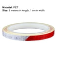 thumbnail image 7 of Cheers.US 1 Roll Reflective Tapes 7 Colors Safety Reflective Warning Stickers Waterproof Outdoor Bicycle Rim Reflector Tape Thin Reflective Sticker Rolls for Bikes Bicycles Motorcycle Decoration, 7 of 7