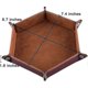 thumbnail image 2 of 2 Pieces Of Dice Boards Double-sided Dice Board. Velvet Foldable Dice Tray, 2 of 5