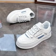 thumbnail image 2 of Tvtaop Women's Fashion Sneakers Lace-Up Casual Shoes Low Top Sport Walking Shoes, 2 of 7