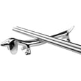 thumbnail image 4 of Paquete De 5 Palillos De Aleación De Zinc, Cuchara, Tenedores, Cuchillos, Vajilla, Juego De Resto, Perros De Oro Rosa, Perros De Oro Rosa -, 4 of 5