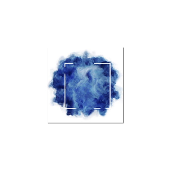 cuadro decorativo blue splash lienzo by suma 1 pieza 30 X 45 CM