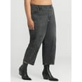 thumbnail image 2 of Jessica Simpson Women's and Women's Plus Myrtle Barrel Leg Jeans, Sizes 2-24W, 2 of 5