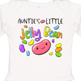 thumbnail image 4 of Inktastic Aunties Little Jellybean Cute Easter Candy Boys or Girls Long Sleeve Baby Bodysuit, 4 of 5