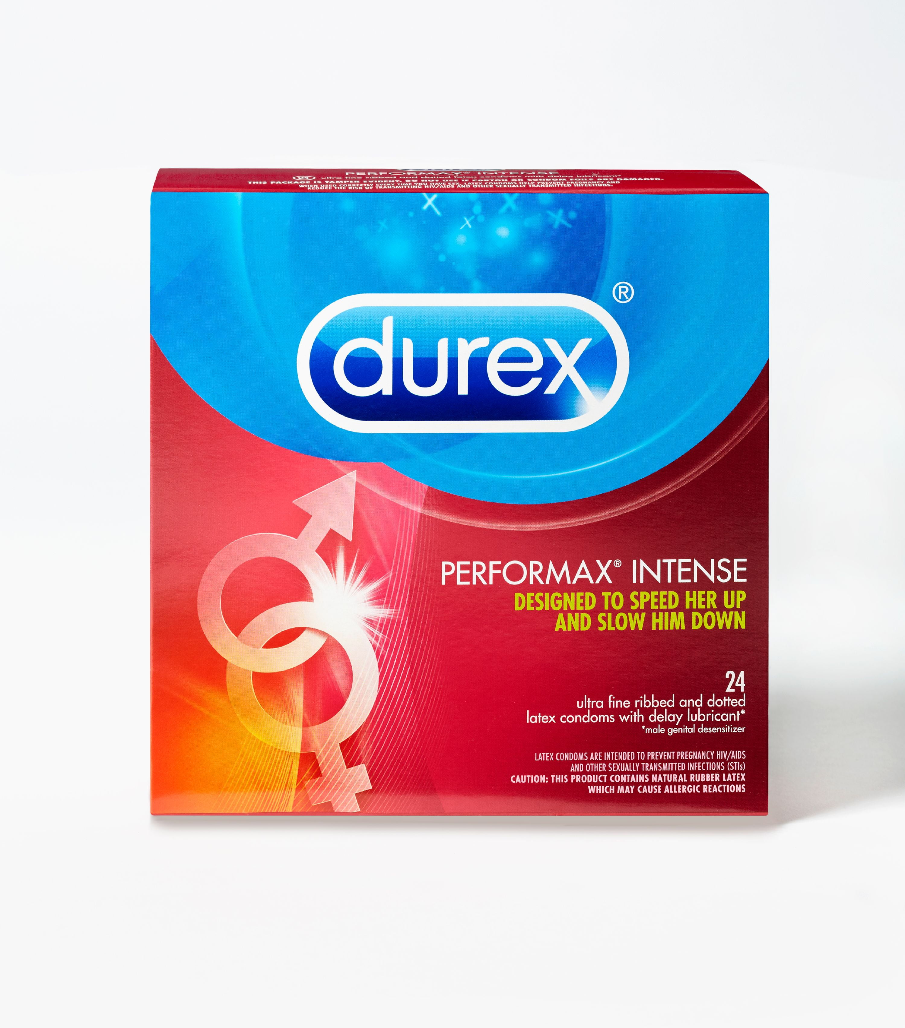 Durex Performax Intense Ultra Fine Ribbed And Dotted Condoms With
