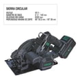 thumbnail image 4 of Sierra Circular Inalámbrica 5 1/2'' 40v Con 2 Baterías Y Cargador SC-0140PT Oakland, 4 of 5