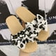 thumbnail image 4 of Moda mujer correa de tobillo verano sandalias planas chanclas Shose Wmkox8yii  hj789, 4 of 6