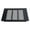 Black, variant on Rectangles Metal Louvered Grills Aluminium Alloys Ventilations Grilles Air Vent for Wardrobes Shoe Cabinet Closet