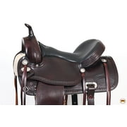 17 In Western Horse Treeless Saddle American Leather Trail Pleasure