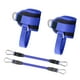 thumbnail image 1 of Juego de correas de soporte de tobillo ajustables, bandas de fitness para gimnasio, 25 x 8 cm, ligeras, multiusos, fáciles de instalar con anillos en Azul, 1 of 8