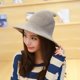 thumbnail image 4 of Gorra de de lana centimétrica, gorro de punto de femenino para / invierno, - Gris claro Colco sombrero de bruja de lana, 4 of 7
