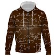thumbnail image 1 of Formule Mathématique Impression 3D Harajuku Garçon Fermeture Éclair à Capuche Mode Fille Col Rond Décontracté Streetwear Pull à Manches Longues, 1 of 5