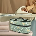 thumbnail image 2 of HELLHERO Leaves Protective Case Ironing Machine Storage Bag Polyester Portable Travel Iron Storage Holder Bag Home Organization Storage Solution, Case Only, 2 of 6