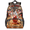 Bronze, variant on Large Christmas Fawns Laptop Backpack, 18 Inch Deer Snowflakes Travel Backpack for Men Women, Work Business Computer Casual Daypack