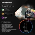 thumbnail image 4 of Open Box Artograph Height Adjustable 360 Degree Swivel Stand for Digital Projector or Smartphone, 4 of 12