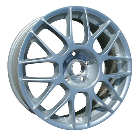 2001-2004 Audi A6  17x7.5 Alloy Wheel, Rim Bright Sparkle Silver Full Face Painted -