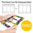 thumbnail image 4 of Yayeee Rocker Switch Wall Plate 1-Gang 4.6"x2.9" Home Decorative Outlet Cover, Flamingo Pattern, 4 of 6