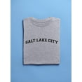 thumbnail image 3 of Text Salt Lake City Men T-Shirt, Male Medium, 3 of 4
