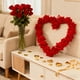 thumbnail image 5 of Guirnalda de tela para San Valentín, decoraciones navideñas, suministros para fiestas y guirnaldas de San Valentín con forma de corazón para puerta de entrada, decoración para fiestas de cumpleaños, h, 5 of 9