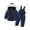 Navy, variant on XXWXYD Toddler Boys Girls Snowsuit Set, Hooded Down Jacket & Ski Bib Pants, Baby Winter Jumpsuit Coat Kids Outwear 12M-5T, Windproof Insulated 2 Piece