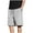 Gray, variant on lmcalzta Mens Gym Shorts Drawstring Breathable Workout Active Athletic Shorts with Pockets Golf Shorts