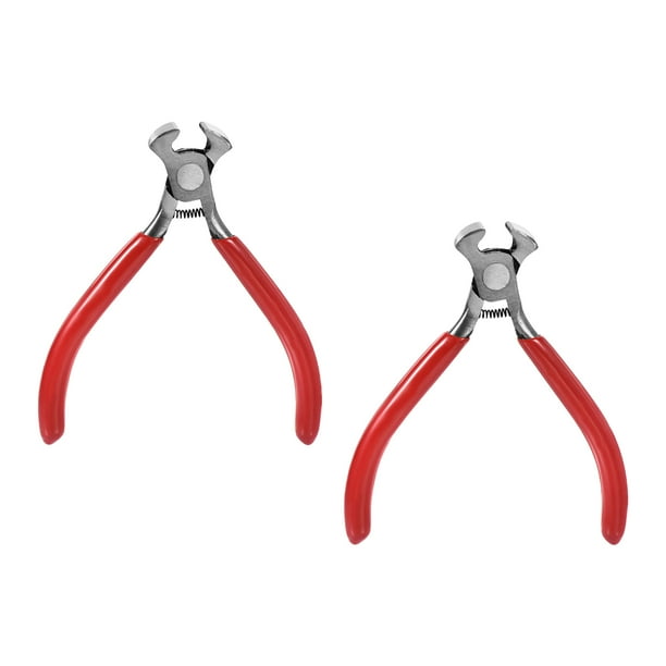 Pinzas de Corte Final de 4 Pulgadas Mini Pinzas de Precisión Cortador de Alambre Extractor de Clavos Herramienta 2pcs