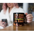 thumbnail image 4 of Taza de café Toynk It's Fine I'm Fine Everything Is Fine 600 ml, 4 of 7