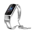 thumbnail image 3 of Alloy Bracelet Watchband for Fitbit Luxe, Adjustable Size, Skin-Friendly Non-Allergic, Durable Replacement Strap, 3 of 6