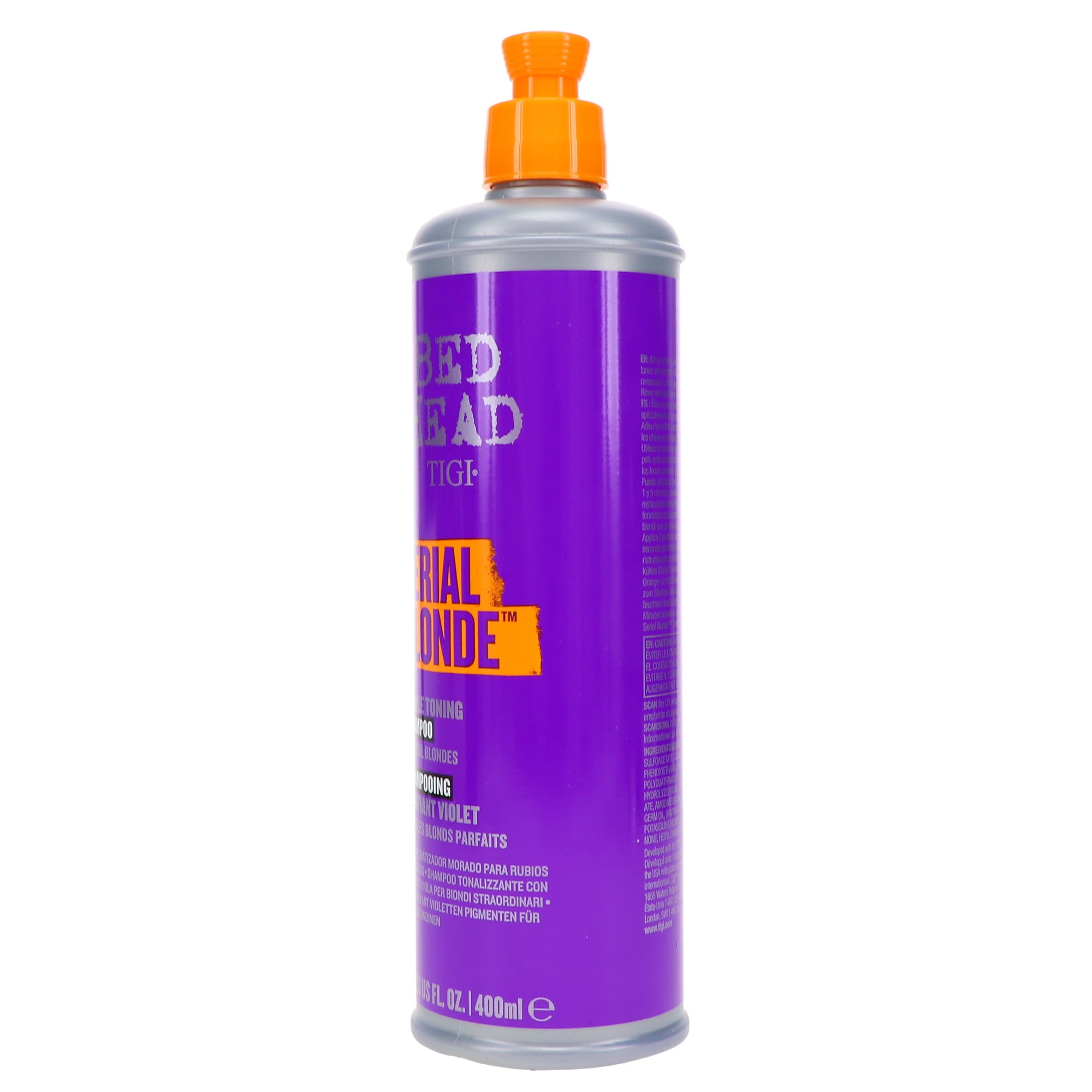 TIGI Bed Head Serial Blonde Toning Shampoo 13.53 oz for Colored
