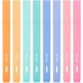 thumbnail image 1 of wqlpp-- Surligneurs Esthétiques, 8 Pcs, Pointe Biseautée, Couleurs Assorties, Mignons Surligneurs Couleurs Assorties, Surligneurs Bibliques et Stylos Sans Purge, Sans Purge pour Pages Bibliques Sans Purge, 1 of 4