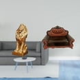 thumbnail image 2 of Figura De León Majestuoso Y Sillón En Miniatura, Adorno De Mesa Coleccionable Para El Hogar, La Oficina, Estantería, Micropaisaje, Regalo., 2 of 8