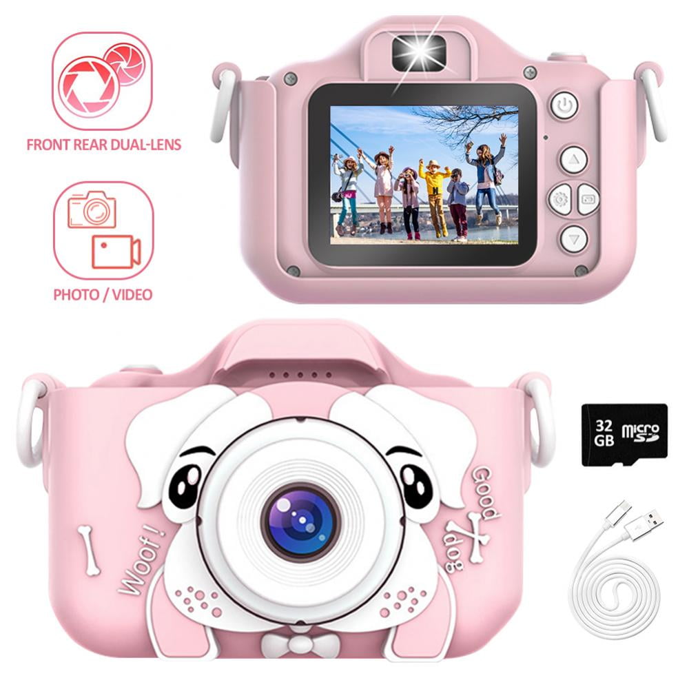 Kids Camera 1080P 2inch Pink Details about    Kids Toys Birthday for 3-10 Year Old Boys Girls 