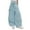 Blue#312, variant on LIIPEE Girl Boy Cargo Pants Solid Color Elastic High Waist Drawstring Wide Leg Jogger Trousers With Pockets Child Casual School Pants,Blue,11-12 Years
