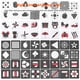 thumbnail image 5 of FELTECHELECTR 1 juego de tarjetas didácticas en blanco y negro para bebés, juguetes de aprendizaje visual para bebés, tarjetas de aprendizaje, 5 of 6