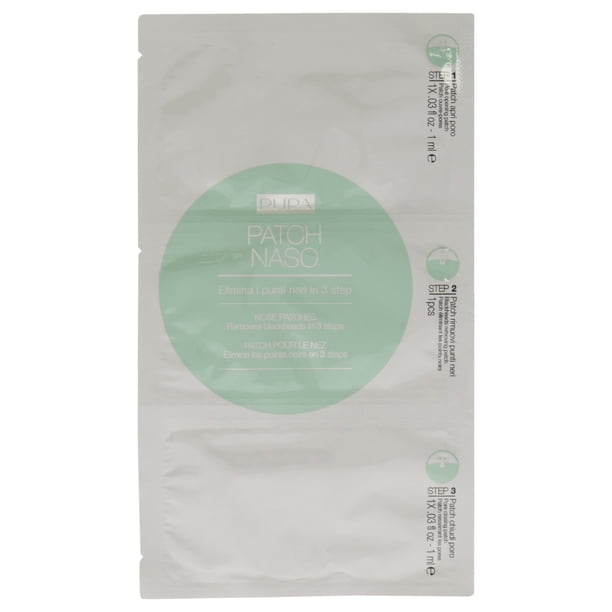 Pupa Milano parches Eliminador de puntos negros con parches nasales - 3 pasos 1.00 Pack PUPA parches 1 Pack