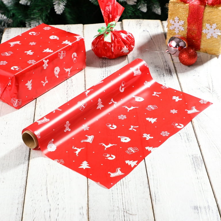  ABOOFAN 1 Roll Gift Wrapping Paper Floral Wrapping