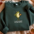 thumbnail image 4 of I Could Be Meaner But Jesus Said No Embroidered Gildan Shirt, Funny Frog Christian Sweatshirt Gift, 4 of 6
