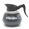 thumbnail image 1 of Classic Concepts  12 Cup Glass Decanter for Regular Coffee, Black, 1 of 1