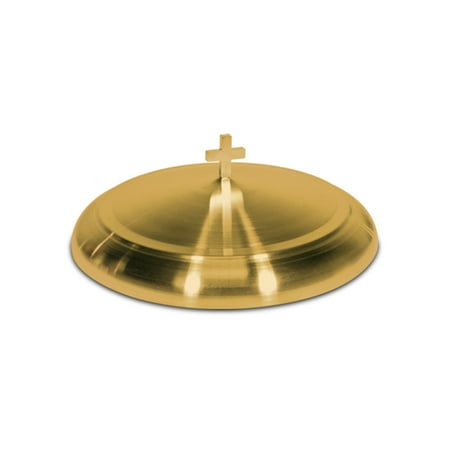 Platter Cover - Communion Tray Cover - Brasstone Stainless Steel