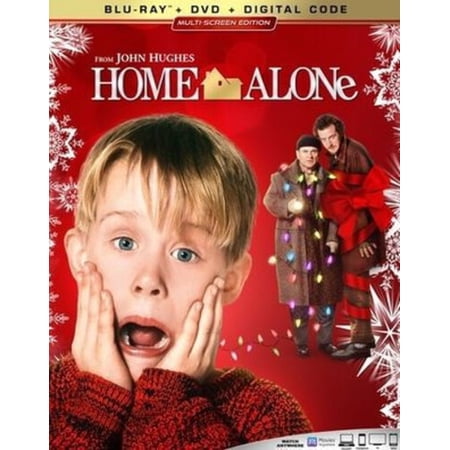 Home Alone (2020 Holiday Line Look) (Blu-ray + DVD + Digital)