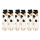 thumbnail image 1 of Minnieouse 3 pares de calcetines de suelo lindos animales de dibujos animados cómodos suaves lindos lavables reutilizables invierno otoño dormir hogar Medias Negro cálido Minnieouse AP013458-03, 1 of 6