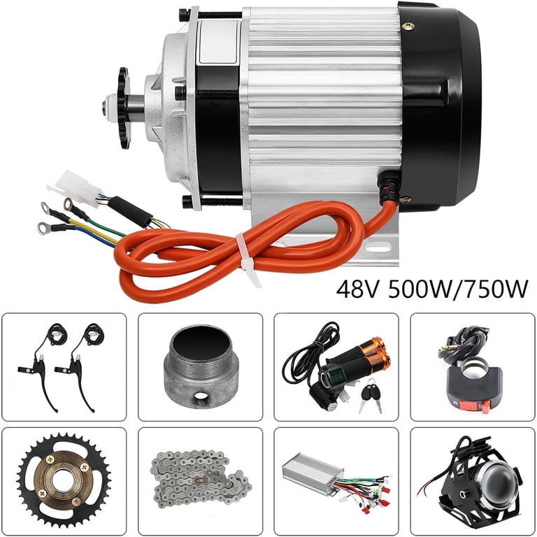 Electric Brushless Motor Kit, 48V Electric Bicycle Trike Conversion Kit  with 30A Speed Controller and Throttle Grip Kit for Go Karts E-Bike  Electric ...