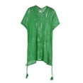 thumbnail image 5 of Aueoeo Aueoeo Pool Cover Ups for Women, Women's Crochet Swim Cover Up V Neck Tank Dress Swimsuit Cover Ups Swimwear Bathing Suit Coverups, 5 of 6