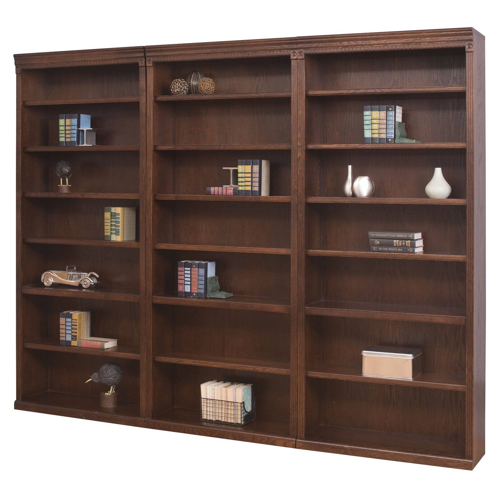 Martin Furniture Huntington Oxford Wood Wall Bookcase