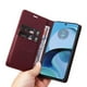 thumbnail image 2 of Funda para Motorola MOTO G14 Estuche de Cuero PU Tipo Cartera con Ranuras para Tarjetas y Cierre Magnético, 2 of 5