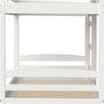 thumbnail image 6 of JERFIT Bunk Bed Twin Over Twin Pine Solid Wood Detachable Bed Frame with High Guardrails, 6 of 7