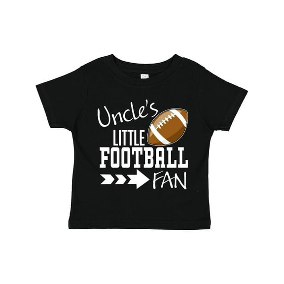 Inktastic Uncle's Little Football Fan Boys or Girls Toddler T-Shirt