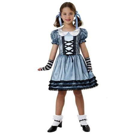 Wicked Dorothy Halloween Costume NWT Girls Medium By Totally Ghoul Ship from
